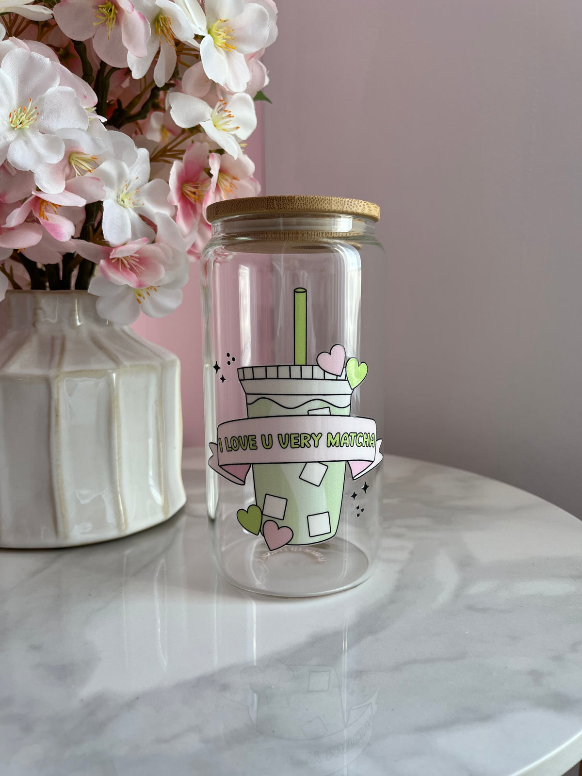 Verre 16 oz | Café et matcha