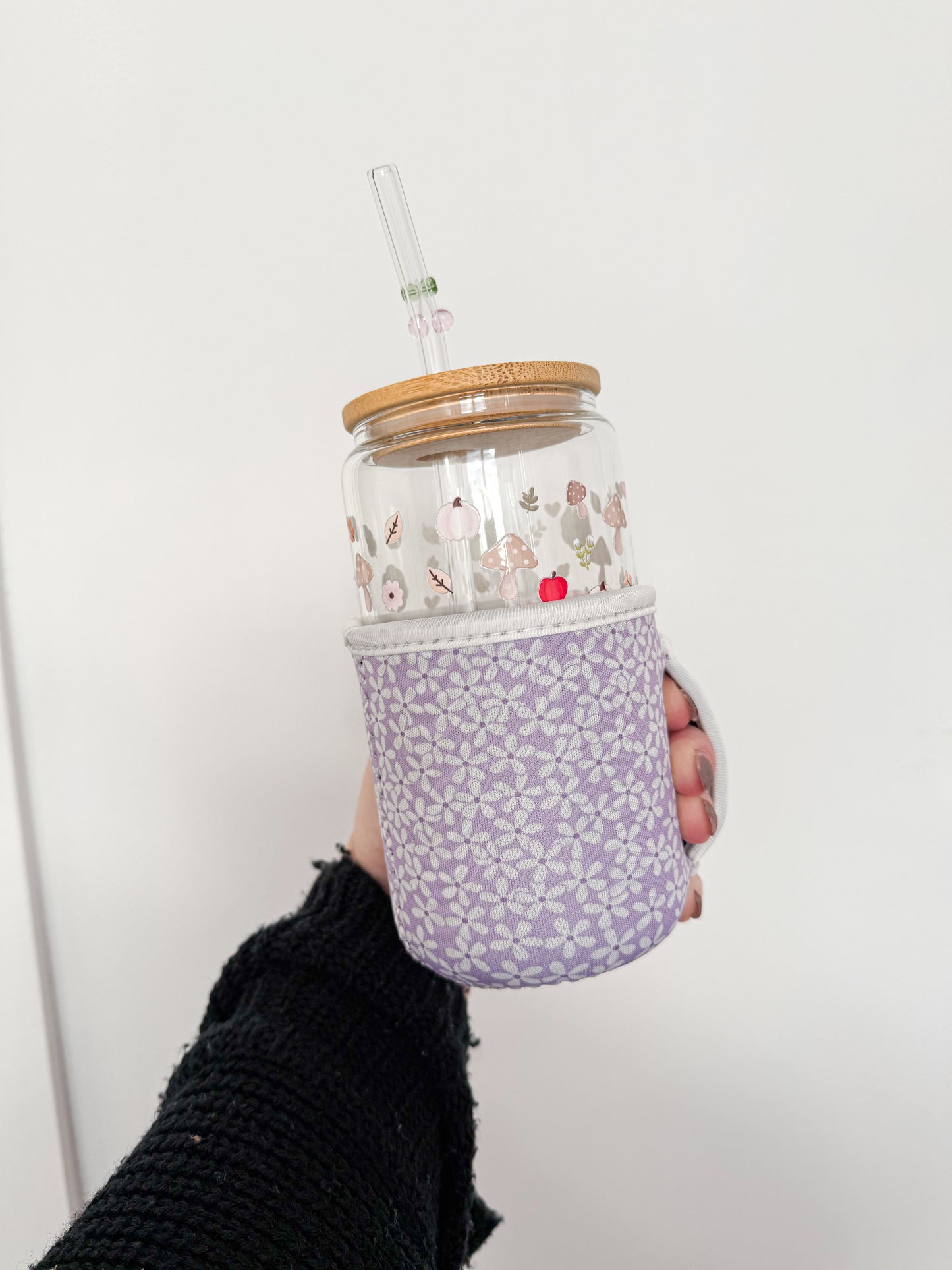 Manchon pour verre | Avec poignée
