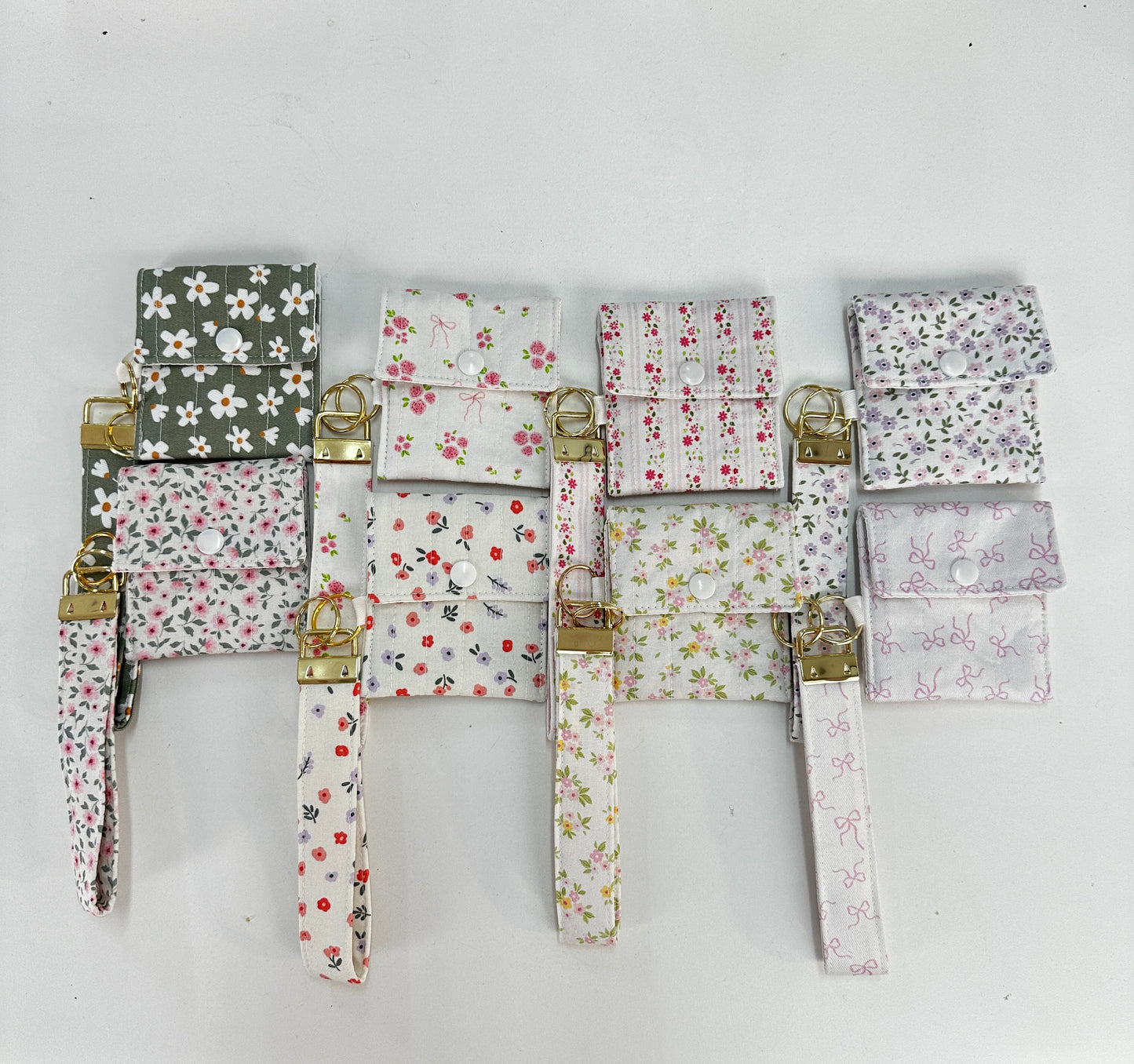 Porte-clés et porte-monnaie | Boucles roses