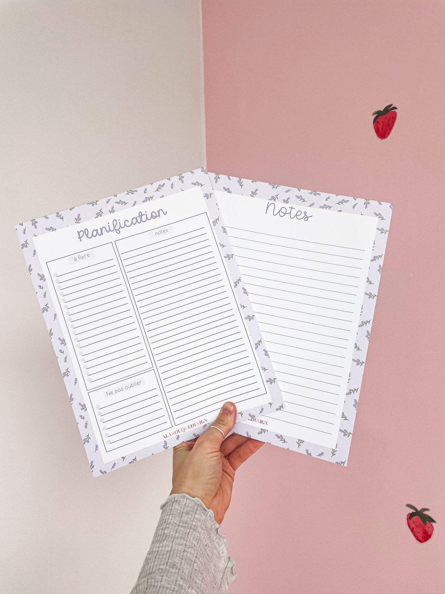 Planificateur | Brindilles de lavande