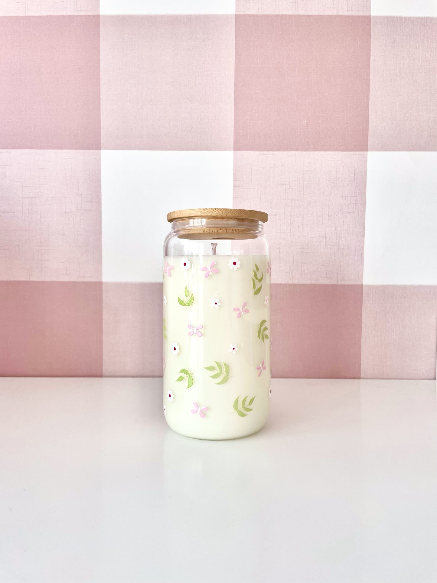 Chandelle | Verre 16 oz | Eucalyptus et menthe