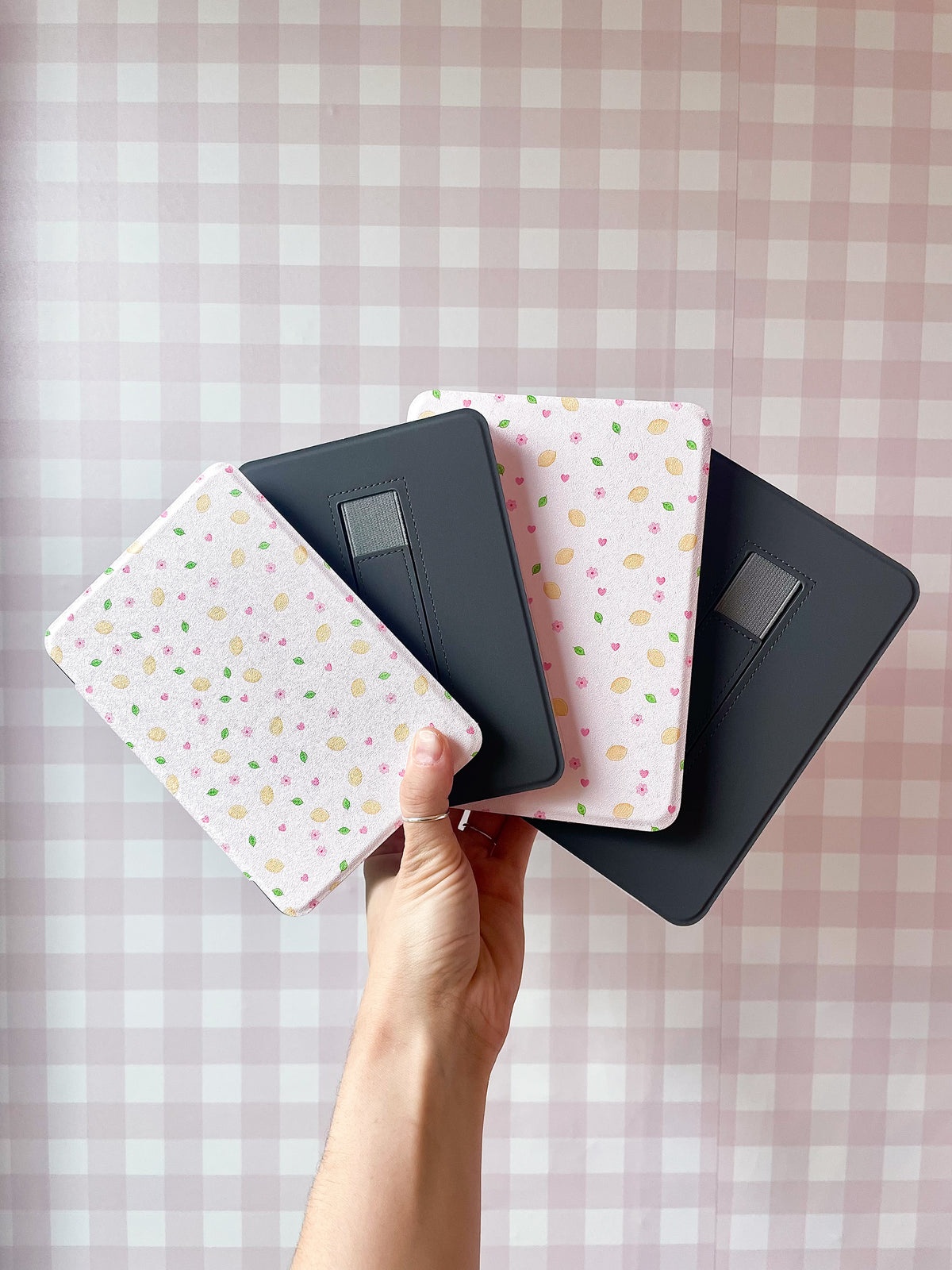 Étui à liseuse | Kindle 6'' et 7'' | Citrons et fleurs