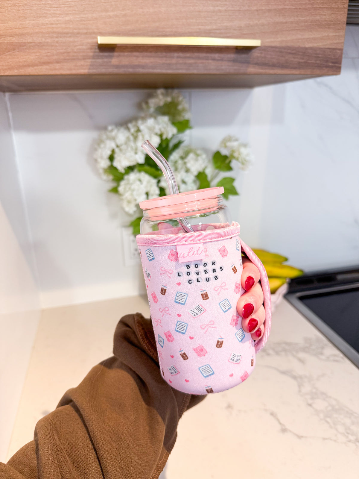 Manchon pour verre 16 oz, Venti | Book lovers club