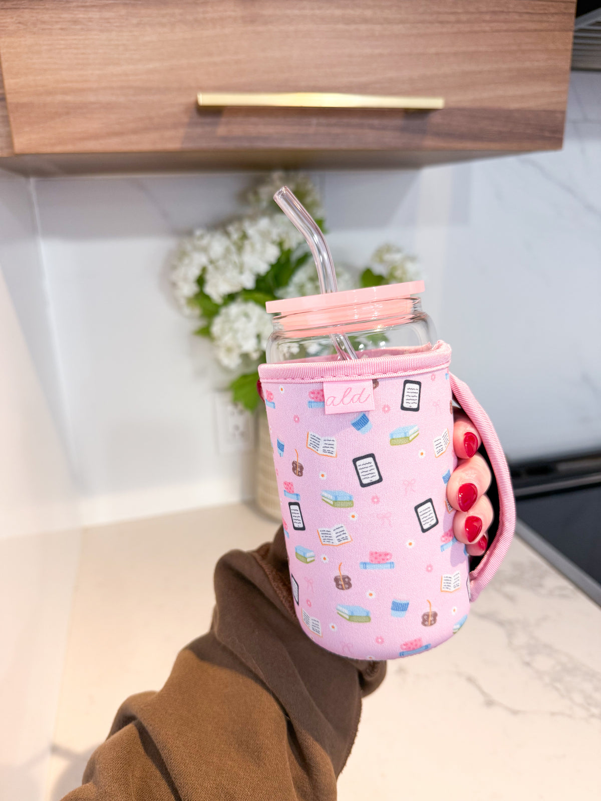 Manchon pour verre 16 oz, Venti | Cafés, livres et liseuses