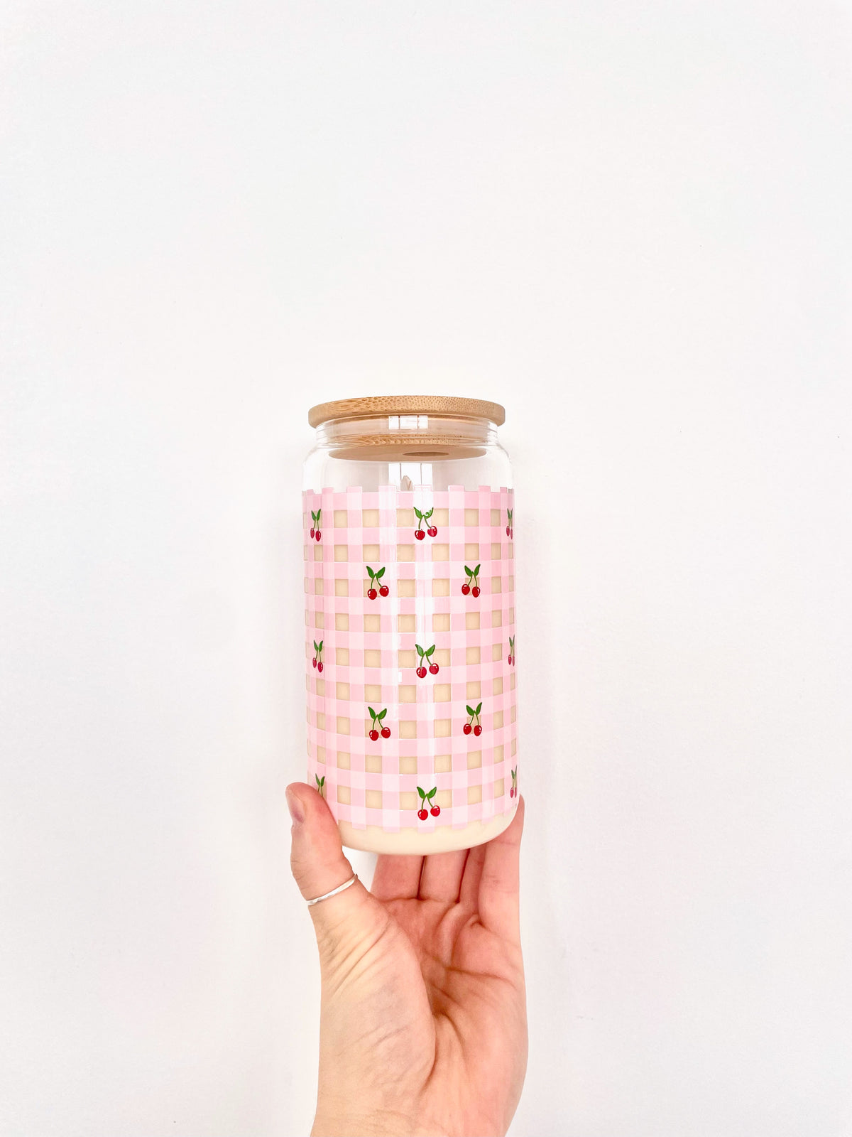 Chandelle | Verre 16 oz | Cerise