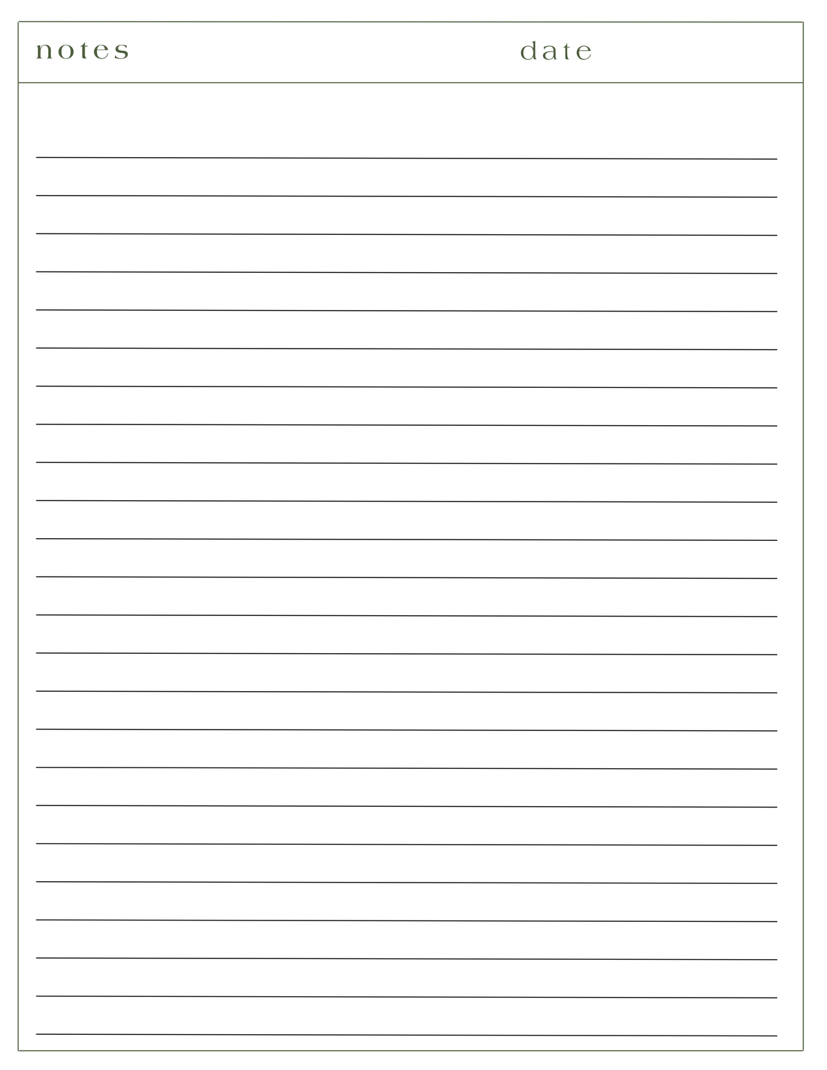 Cahier de notes | Affirmations positives florales