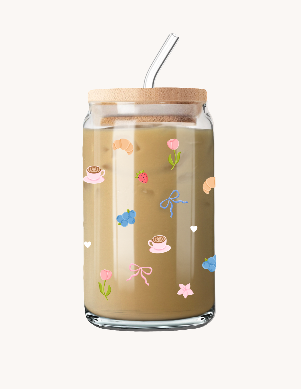 Verre 16 oz | Fruits et coquette 2.0