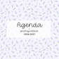 Agenda planificateur | Daté | 2026-2027 | Brindilles de lavande