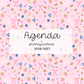Agenda planificateur | Daté | 2026-2027 | Fruits et coquette