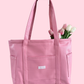 Sac | Tote bag 2.0. | Rose | Cuir Vegan
