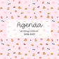 Agenda planificateur | Daté | 2026-2027 | Brunch
