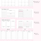 Agenda planificateur | Daté | 2026-2027 | Cowgirl et cerises