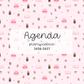 Agenda planificateur | Daté | 2026-2027 | Livres, cafés et roses