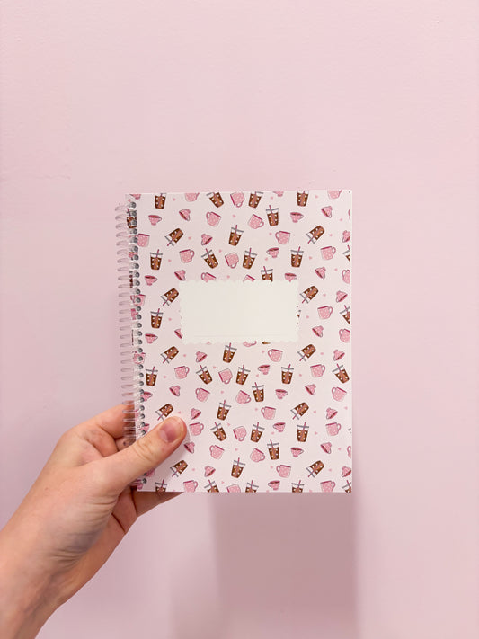 Mini cahier de notes | Cafés et coquette