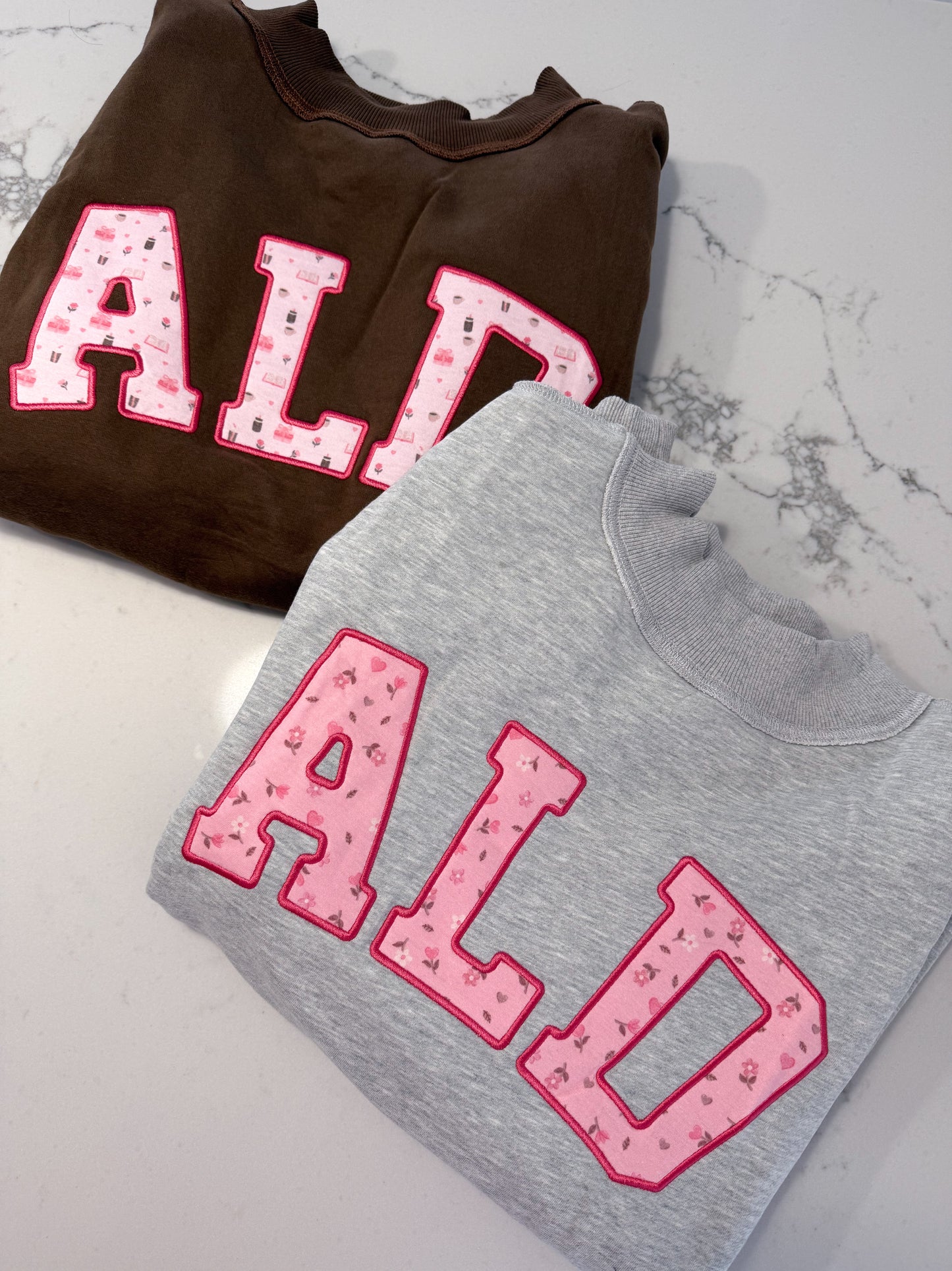 Chandail | Brodé ALD | Gris