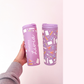 Bouteille isotherme 24 oz | Mauve | Écolier créatif | Personnalisation