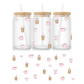 Verre 16 oz | Café vintage girly