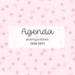 Agenda planificateur | Daté | 2026-2027 | Papillons et boucles