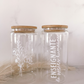 Verre 16 oz | Enseignante | Éducatrice de petits humains | Fleurs blanches