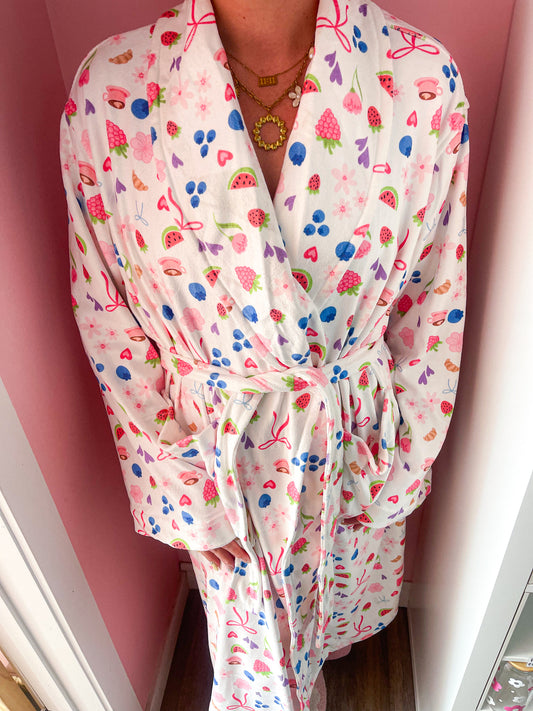 Robe de chambre | Fruits et coquette