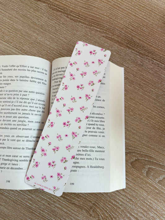 Signet | Petites fleurs fuchsia