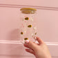 Verre 16 oz | Abeilles et fleurs