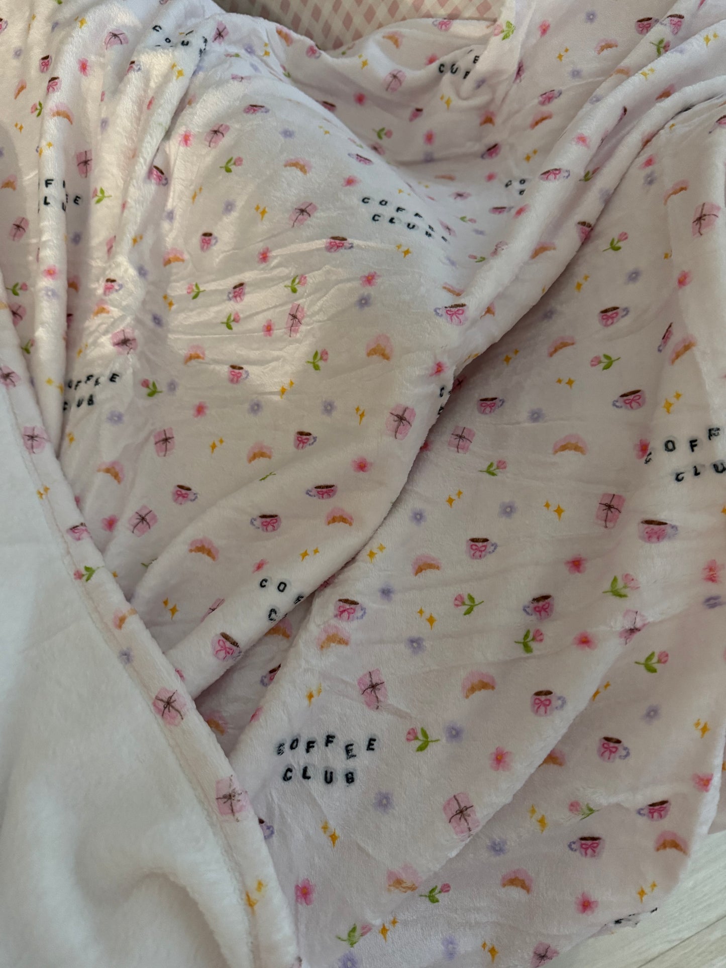 Couverture en flanelle | Coffee club