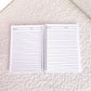 Mini cahier de notes | Bouquets de fleurs et boucles