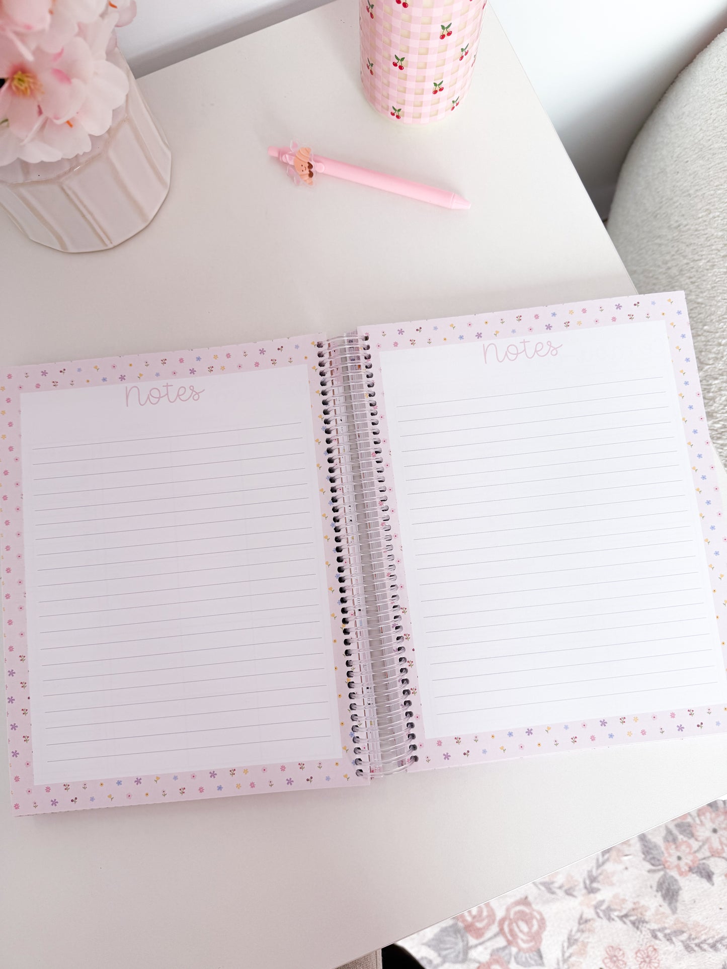 Agenda planificateur | Daté | 2026-2027 | Cowgirl et cerises