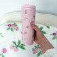 Bouteille isotherme 24 oz | Rose | Café vintage girly