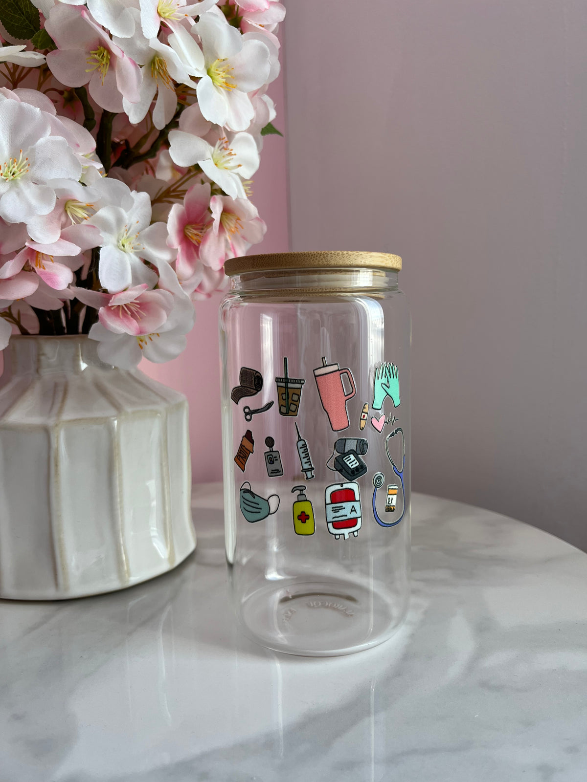 Verre 16 oz | Santé