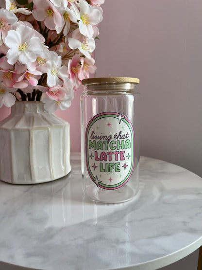Verre 16 oz | Café et matcha