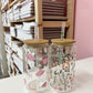 Paille en verre | Petites fleurs