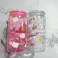 Verre 16 oz | Plastique | Transparent | Enseignante de petits humains