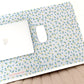Tapis de bureau | Fleurs bleues vintages