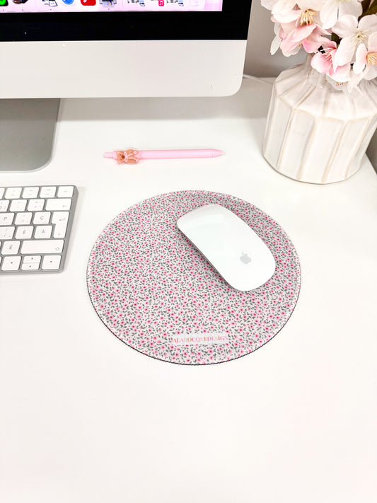 Tapis de souris | Fleurs roses vintages
