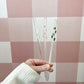 Paille en verre | Petites fleurs