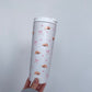 Bouteille isotherme 24 oz | Blanche | Croissants et boucles
