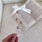 Signet en acrylique avec boucle | Oursons, boucles et fleurs