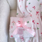 Couverture en flanelle | Boucles et fleurs