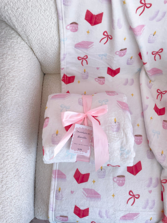 Couverture en flanelle | Club de lecture
