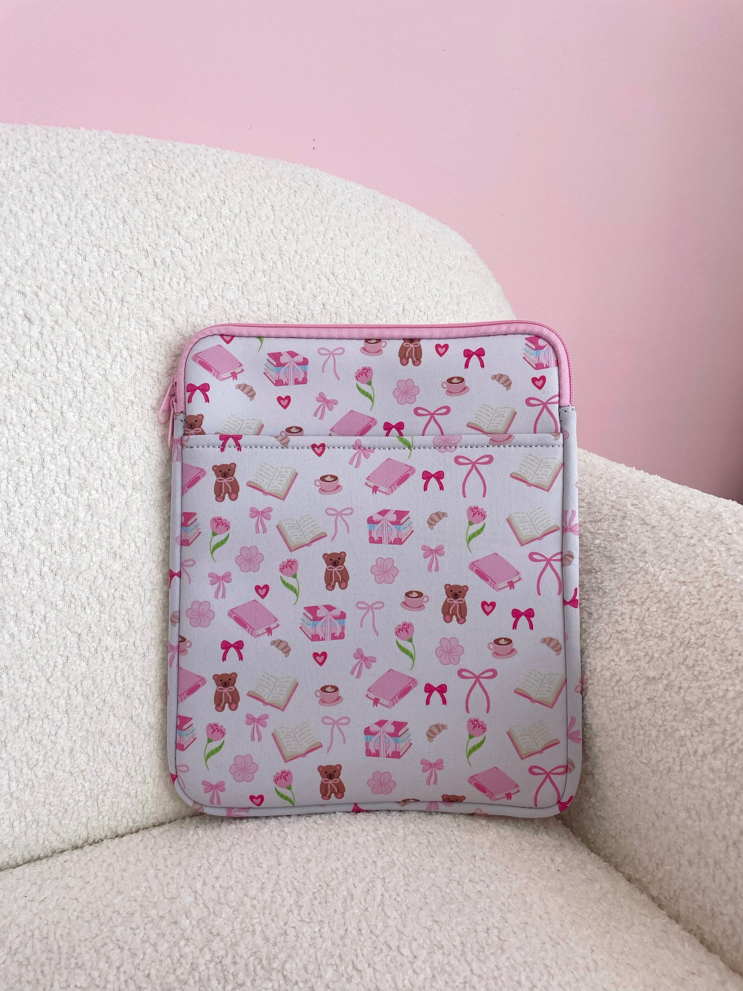 Pochette à tablette | 11 à 15'' | Livres et coquette