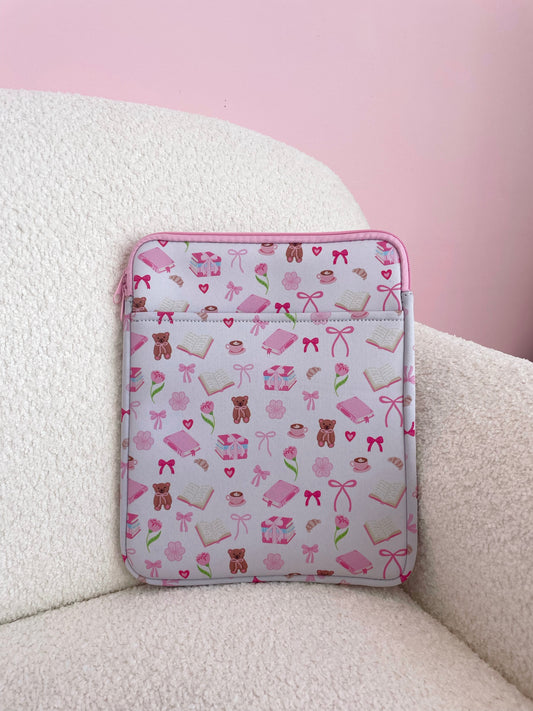 Pochette à tablette | 11 à 15'' | Livres et coquette