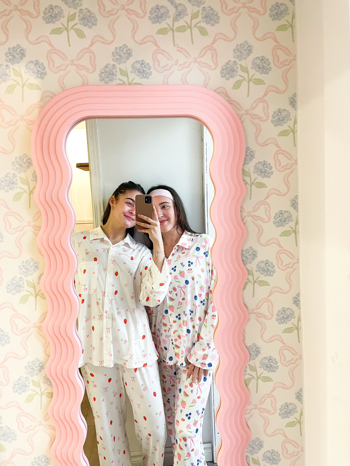 Pyjama | Fraises et boucles