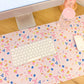 Tapis de bureau | Fruits et coquette pâle