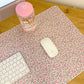 Tapis de bureau | Fleurs roses vintages