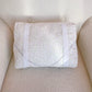 Coussin de lecture | Bouquets de fleurs et boucles
