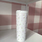 Bouteille isotherme 24 oz | Blanche | Brindilles de lavande