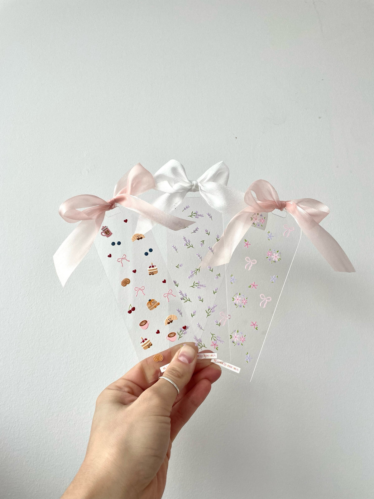 Signet en acrylique avec boucle | Brunch
