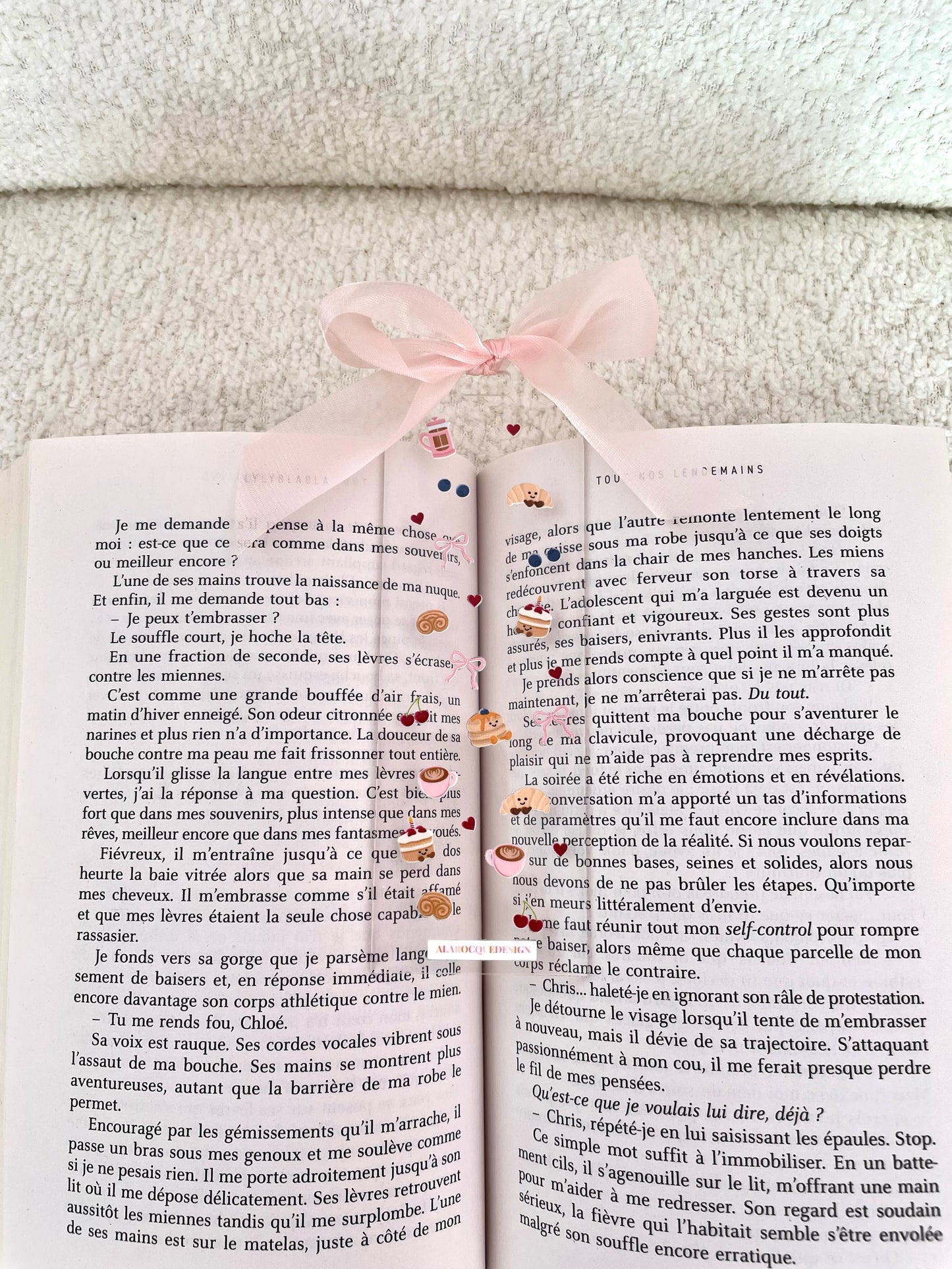 Signet en acrylique avec boucle | Brunch
